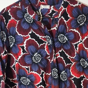 Zuri Kenyan Hand Sewn Dress- Red and Violet